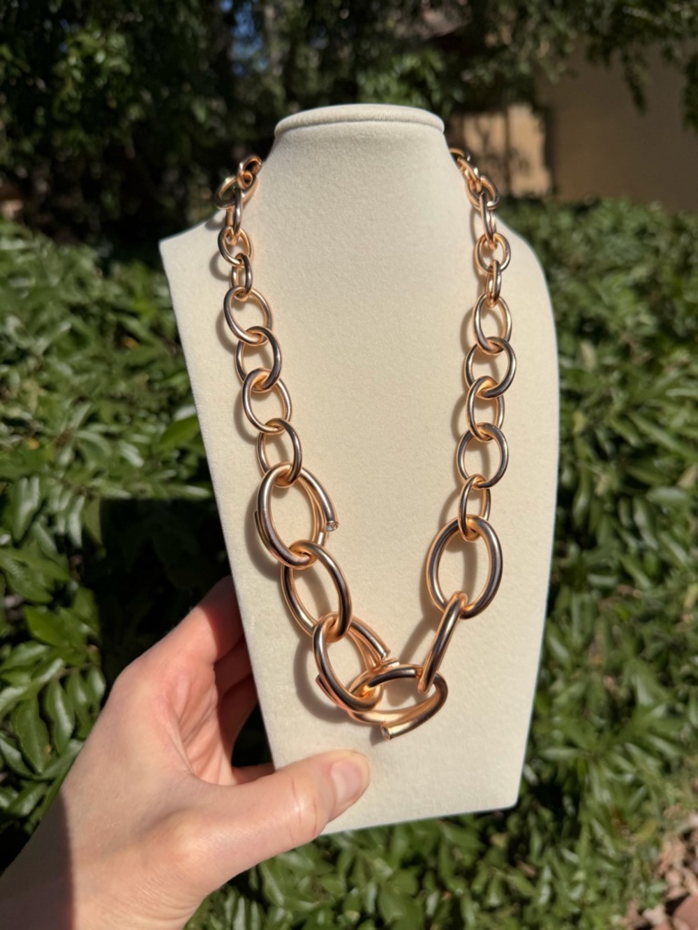 Kendra Scott Walker Chain Link Rose Gold Necklace